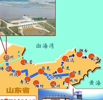 引黄济青工程-中国山东省青岛市将黄河水引向青岛的水利工程