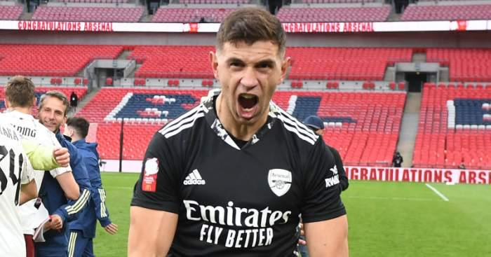 Argentina goalkeeper Emiliano Martinez aka Damian Martinez during