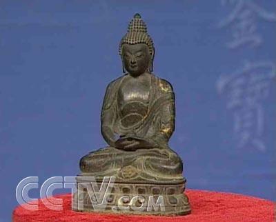 清中期藏传阿弥陀佛铜佛像- 抖音百科