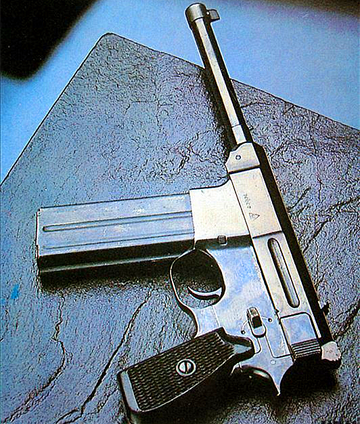 80式冲锋手枪-中国1980年定型的一款全自动战斗手枪