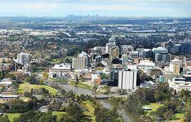 悉尼Parramatta-位于澳大利亚的经济区