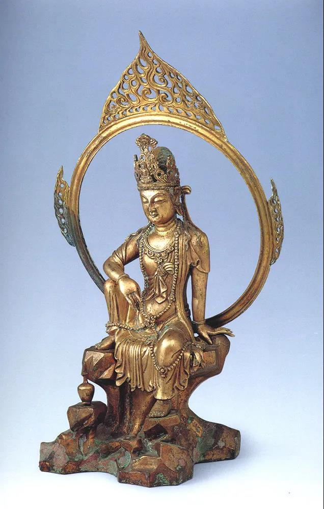 鎏金铜观音造像- 抖音百科