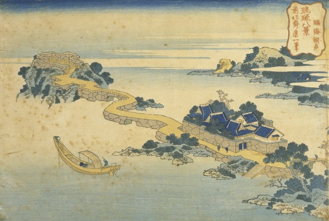 真作】陳舊 『書畫雙幅図 』 〔紙本肉筆〕雙幅 一對 /