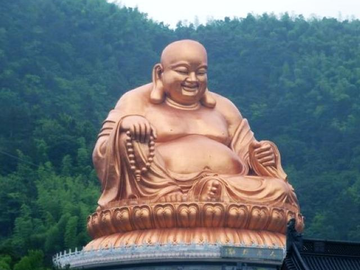 雪窦山弥勒大佛
