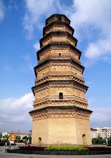 彬县开元寺塔-位于陕西省的塔式建筑
