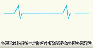 心理状态-人在某一时刻的心理活动水平