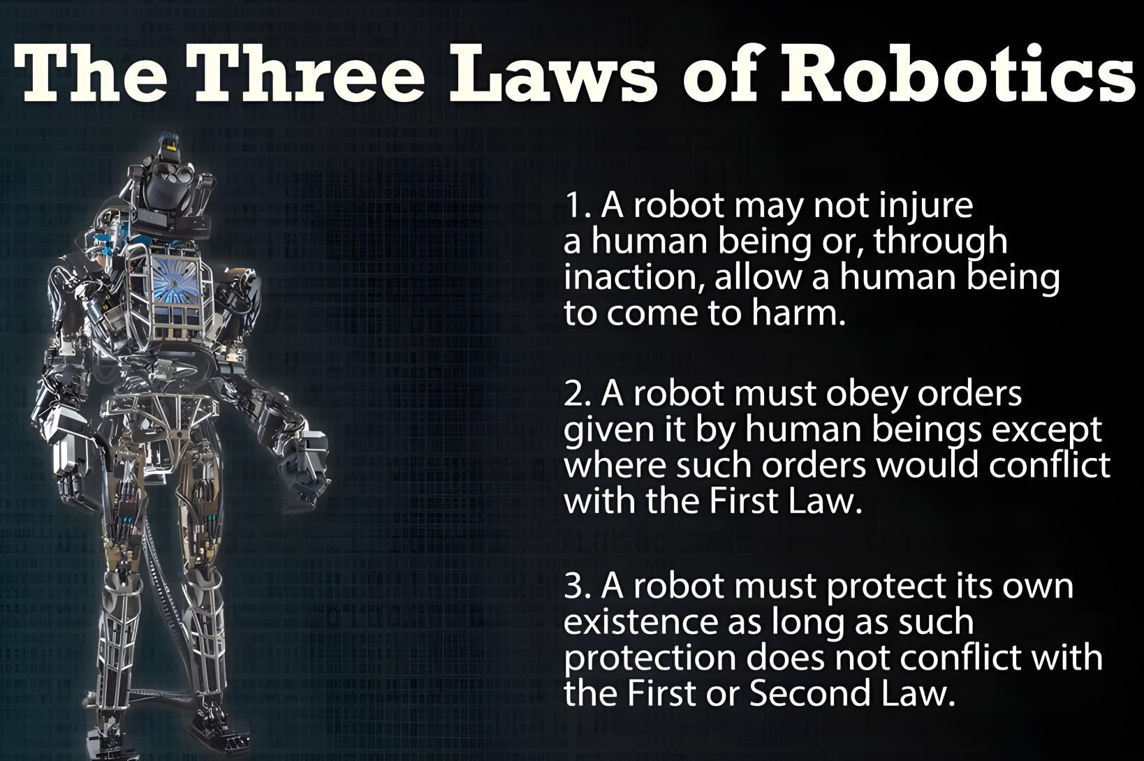 机器人学三定律- 抖音百科