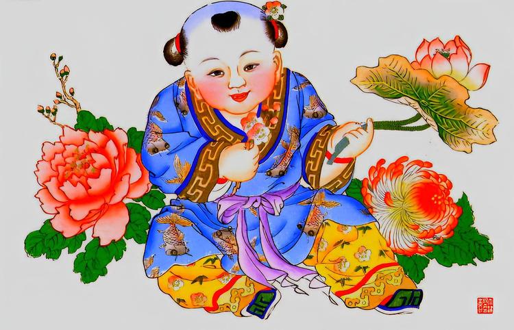 杨柳青木版年画- 抖音百科