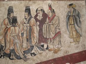 陕西新出土唐墓壁画- 抖音百科