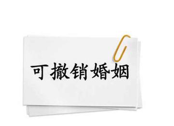 可撤销婚姻-法律法规之一
