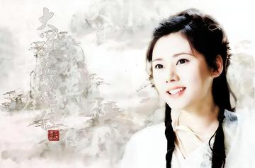 水灵光-小说《大旗英雄传》中女主角