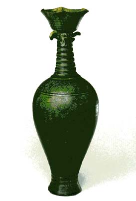 中国 鳳首瓶　u6221018 中国 鳳首瓶 u6221018