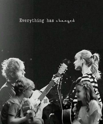 everything has changed-泰勒·斯威夫特、艾德·希兰合作单曲