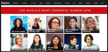 全球最具影响力的50位商界女性-《财富》杂志评选出的人物排行榜