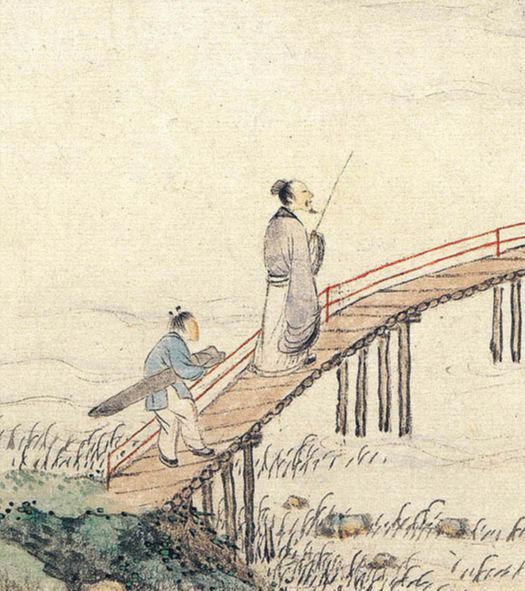 携琴訪友図 長巻 70×340cm 山水人物 山水図長巻 | 山川出版社オンラインショップ