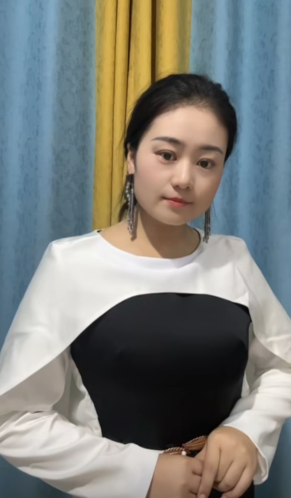 胡佩佩在抖音截图