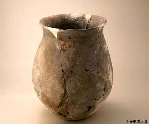 漢 印紋灰陶罐 蓆紋灰陶罐｜國家文化記憶庫2.0