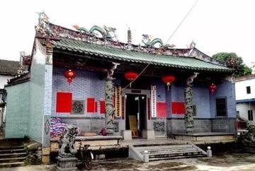 古竹陈家祠-代表着家族祖先信仰的优秀文化形式