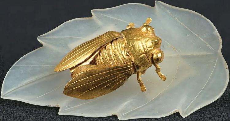 金蝉玉叶饰件- 抖音百科