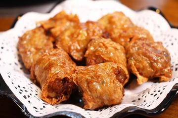 百叶包肉-由百叶等食材制成的菜品