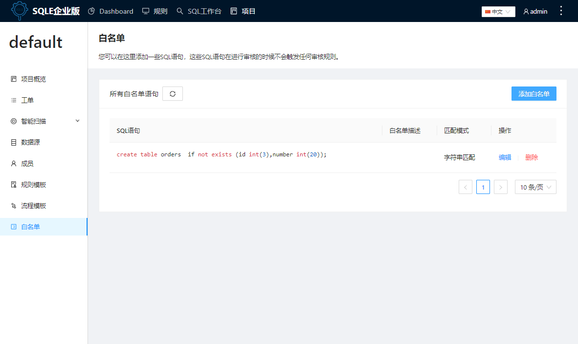 白名单- 抖音百科
