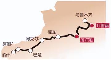 南疆铁路-国铁双线电气化铁路