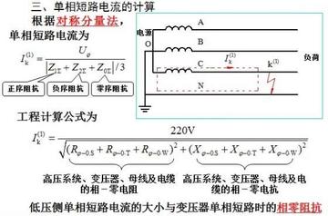 短路电流-电路中非正常连接时流过的电流