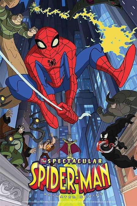 1994年-1997年美国经典动画 《蜘蛛侠》 五季全 国语配音版 约8G