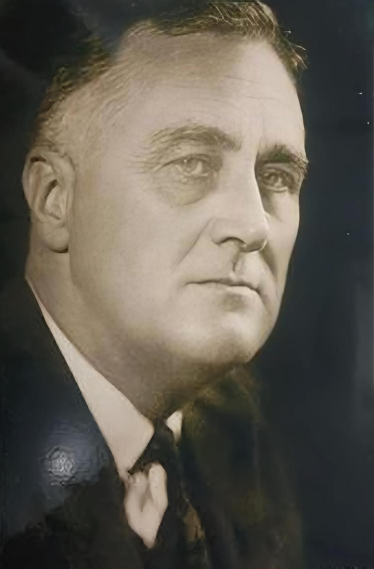 富兰克林·罗斯福- 抖音百科, image size:750x1139