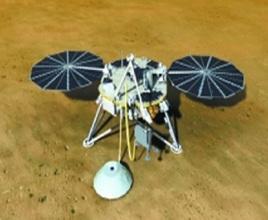 美国洞察号火星车-空间探测器