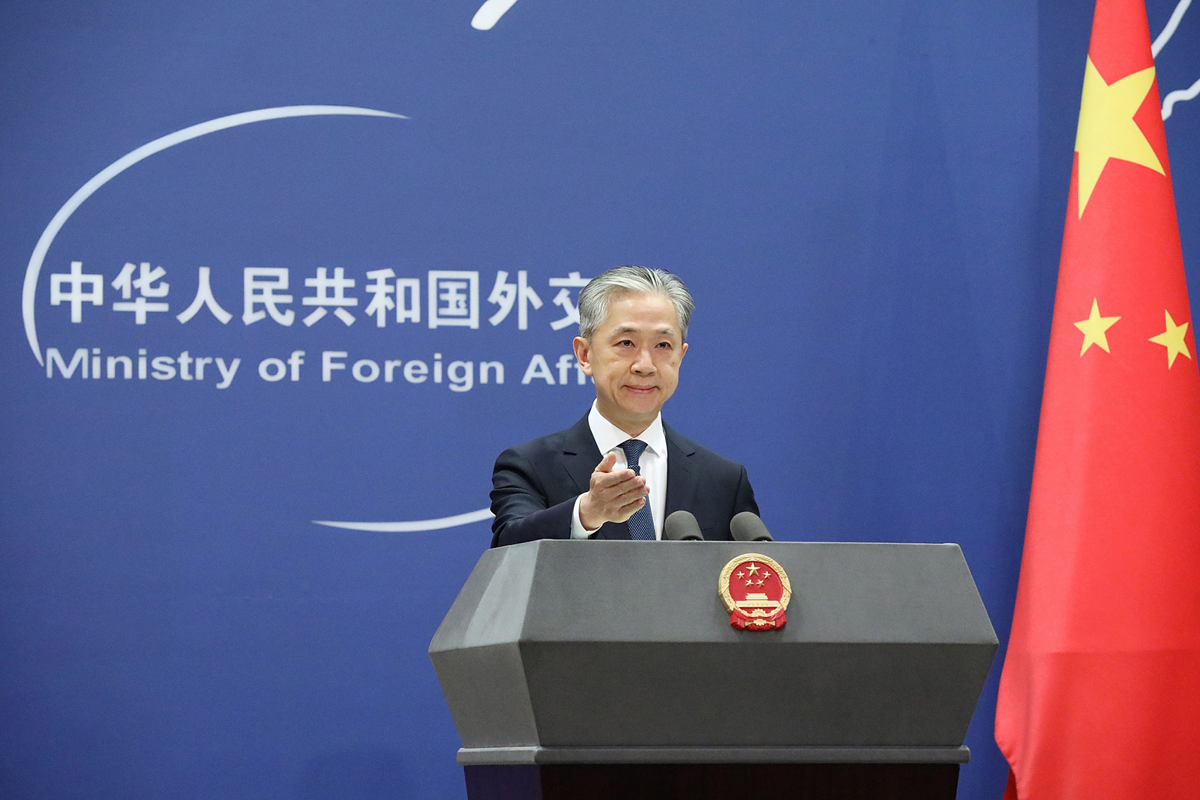 中国外交官汪文斌国外 - 抖音