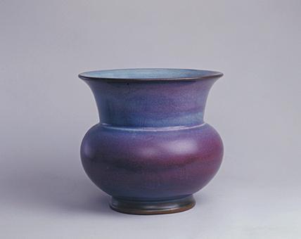 宋钧窑玫瑰紫釉花盆- 抖音百科