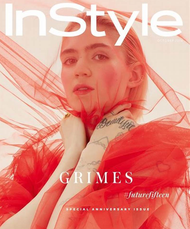 Grimes is the Cover Star of VOGUE Plus China - DSCENE