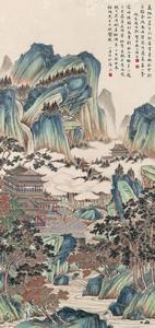 青山楼阁图- 抖音百科
