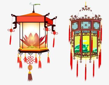 宫灯-一种中国彩灯手工艺品