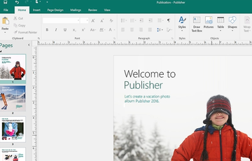 Microsoft Office Publisher-微软发行的桌面出版应用软件