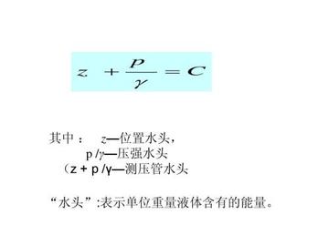 水头