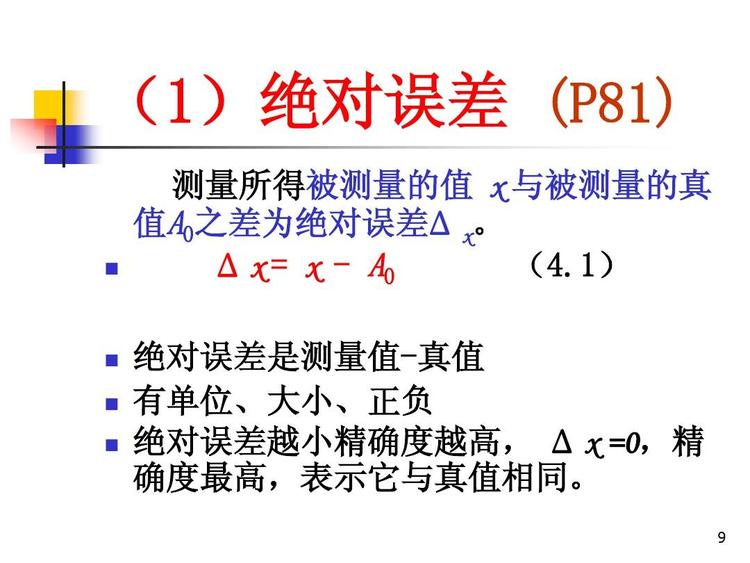 绝对误差- 抖音百科