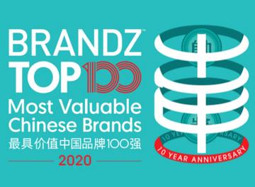2020年中国最具价值品牌100强-2020年中国最具价值品牌100强