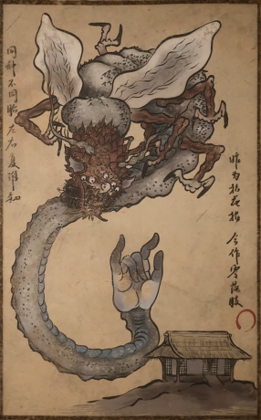 右手虫-游戏《黑神话：悟空》中的虚拟角色