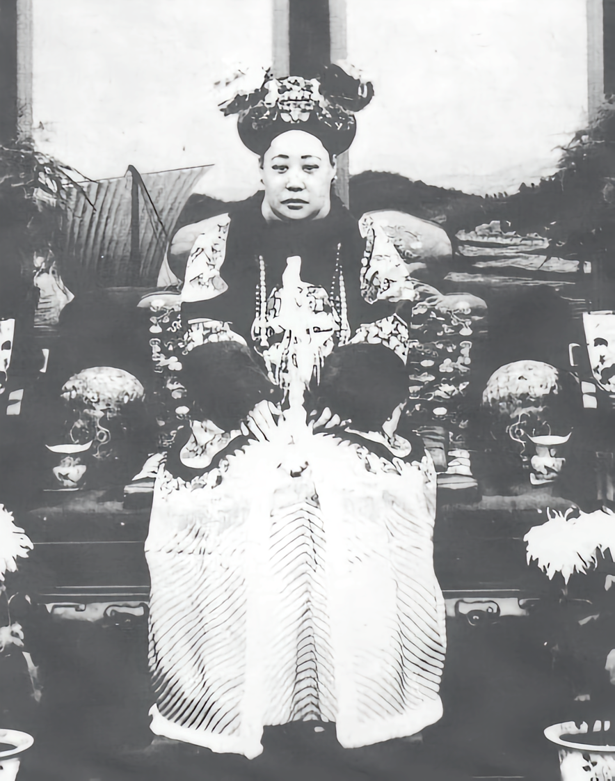 故宫珍藏老照片，光绪的后妃们EMPEROR GUANGXU'S EMPRESS AND