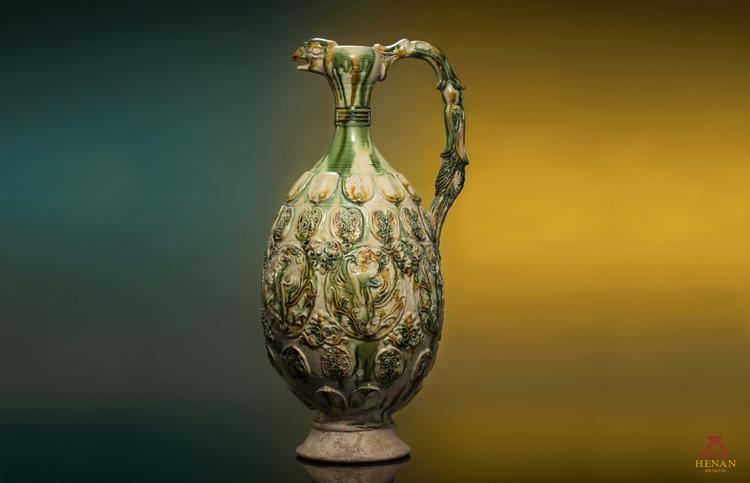 三彩凤首壶- 抖音百科