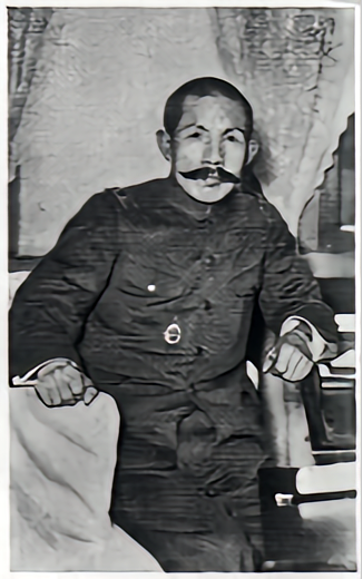 絹本縦幅・荒木貞夫・陸軍大将・文部大臣・226事件・皇道派 絹本縦幅・荒木貞夫・陸軍大将・文部大臣・226事件・皇道派