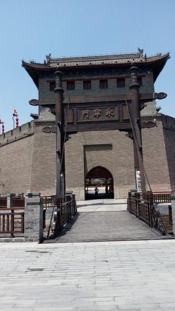 西安城墙遗址-建于明洪武年间的古城垣建筑
