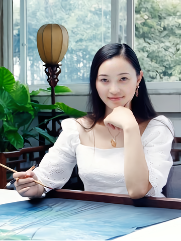 李微漪-中国女画家、作家
