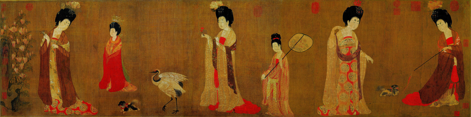 簪花仕女图- 抖音百科