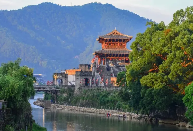 长汀古城