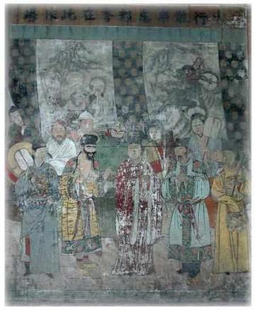 水神庙元代壁画-水神庙元代壁画